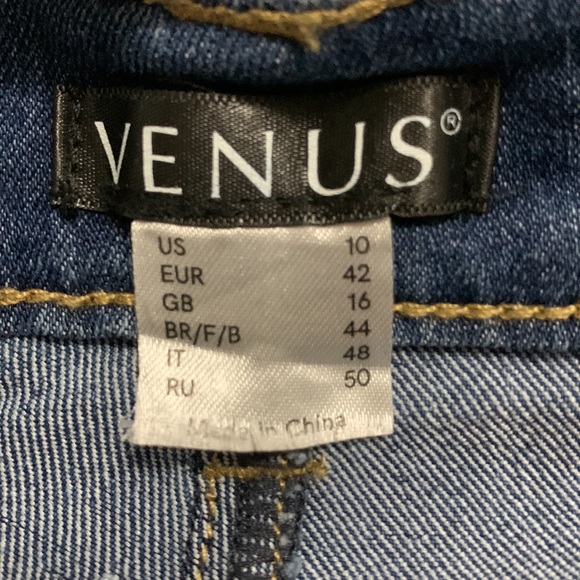 Venus heavily embroidered cutout jeans - Picture 10 of 10